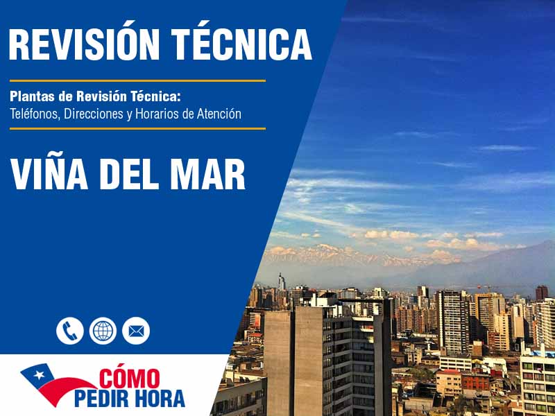 PRT Viña Del Mar - Telfonos, Direcciones y Horarios