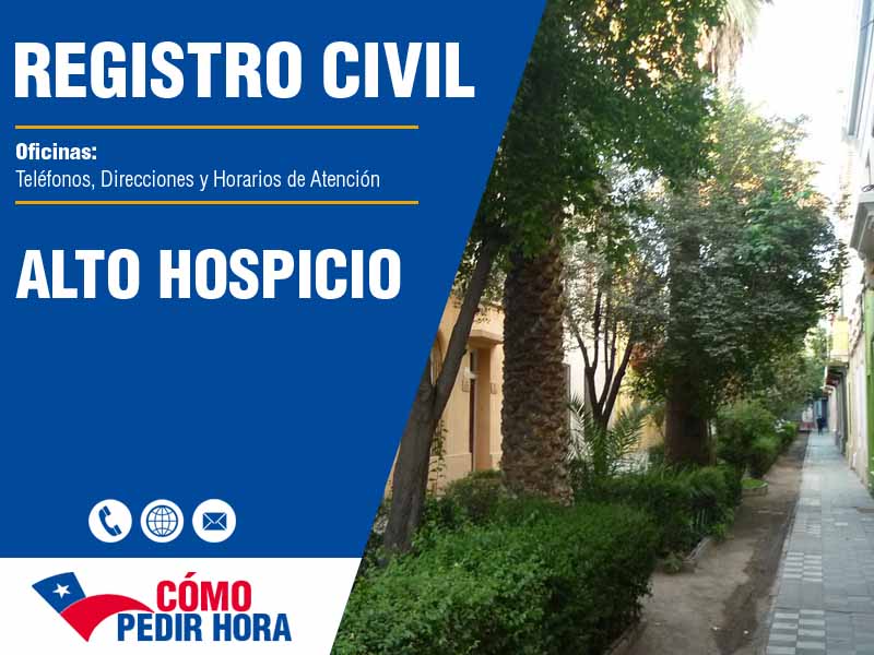 Oficinas del Registro Civil en Alto Hospicio - Telfonos y Horarios